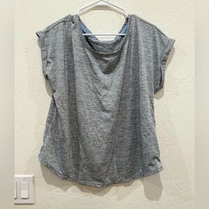 Casual Gray Women's Top